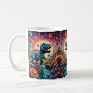 Välkomna till Dino Delights magiska värld Kaffemugg