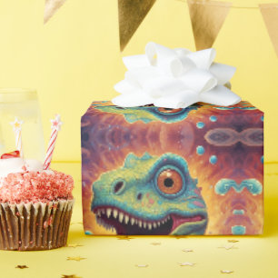 Välkomna till Dino Delights magiska värld Presentpapper