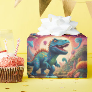 Välkomna till Dino Delights magiska värld Presentpapper