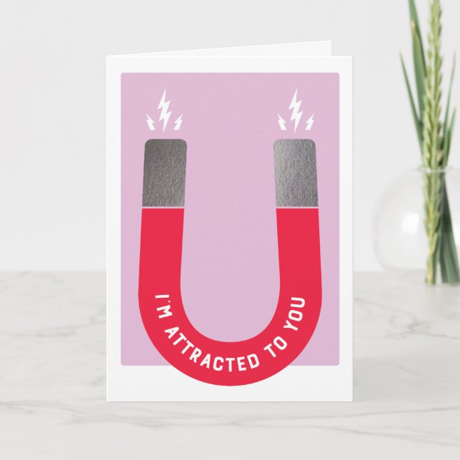 Välkomna till ditt Magnet Valentines hälsningskort Kort (Framsida)