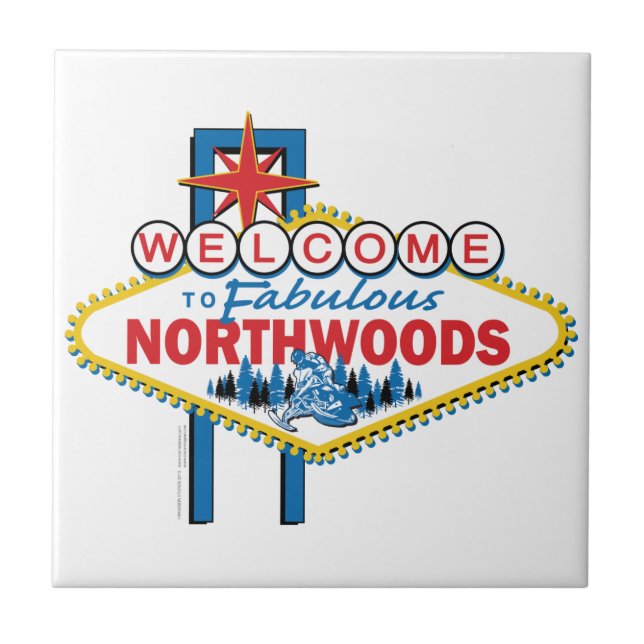 Välkomna till Fabulous Northwood Kakelplatta (Framsidan)