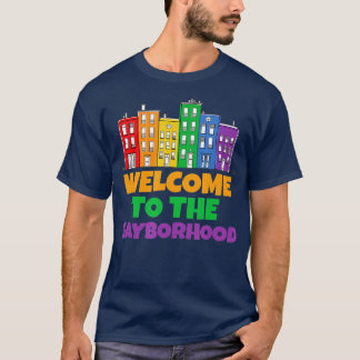 Välkomna till Gayborthushuvudets nuny LGB-Pridet R T Shirt