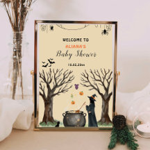 Välkomna till Halloween Cauldron Spooky Baby Showe