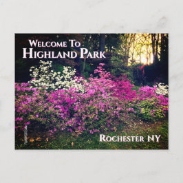 Välkomna till Highland Park Rochester NY Vykort