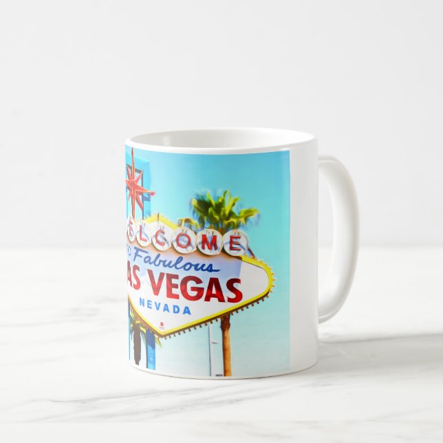 Välkomna till Las Vegas 2 Kaffemugg (Framsida höger)