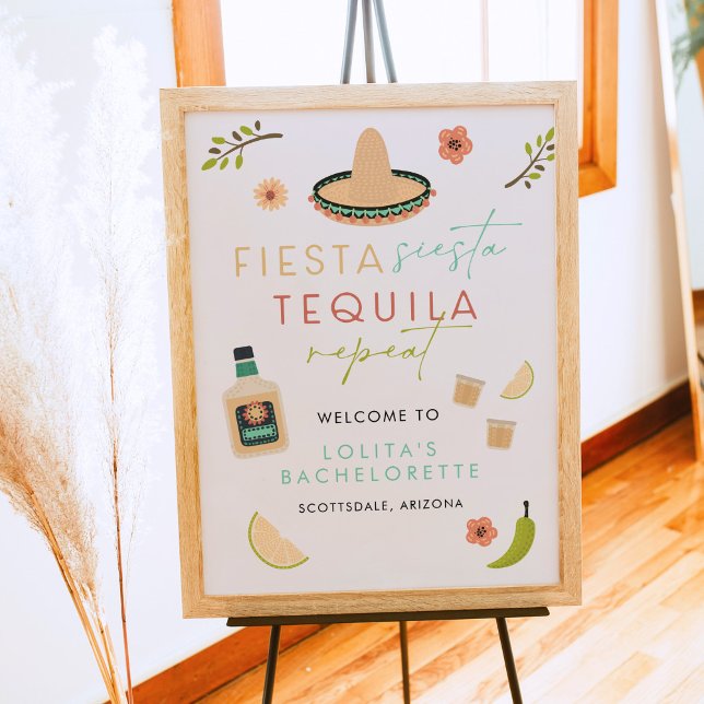 Välkomna till LOLITA Fiesta Siesta Tequila Bachelo Poster (Skapare uppladdad)