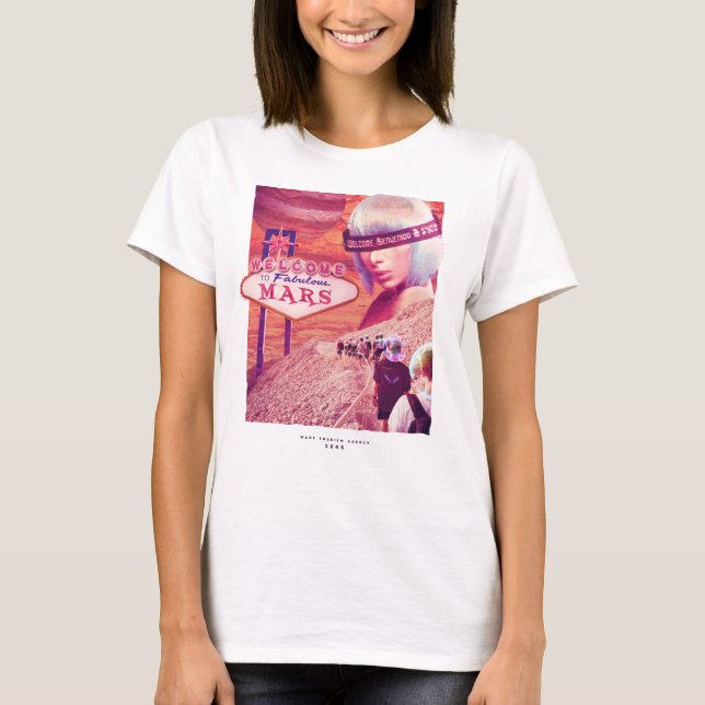 Välkomna till Marlustig utomjording T Shirt (Framsida)