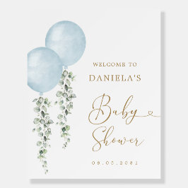 Välkomna till Modern Blue Balloon Eucalyptus Twin 