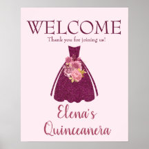 Välkomna till Modern Quinceañera Glitter Gown