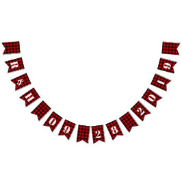 Välkomna till rött buffelplatta, rustiga vinterbrö vimplar