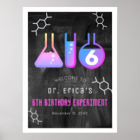 Välkomna till Science Experiment Chalkboard Pk Bir