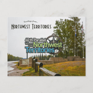 Välkomna till signalen för Northwest Territories Vykort