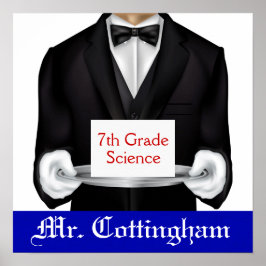 Välkomna till skollärarens klassrum - SRF Poster