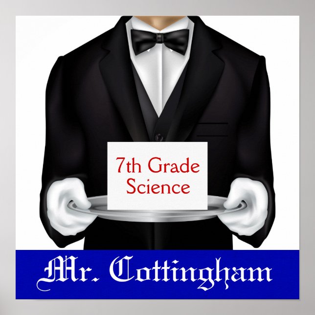 Välkomna till skollärarens klassrum - SRF Poster (Framsidan)