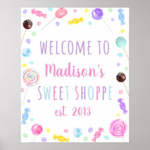 Välkomna till Sweet Shop Candy Birthday