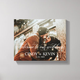 Välkomna till vår Bröllop-Personligt bröllp-grupp Canvastryck