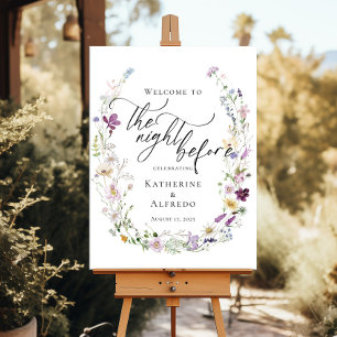 Välkomna till Wildblommor Natten före repetitionen Poster