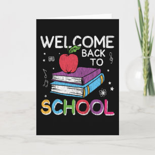 Välkomna tillbaka School First Klass Lacher Kids C Kort