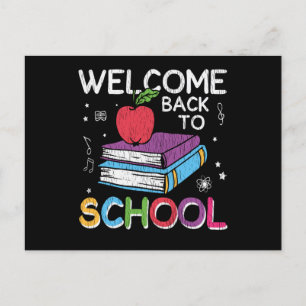 Välkomna tillbaka School First Klass Lacher Kids C Vykort