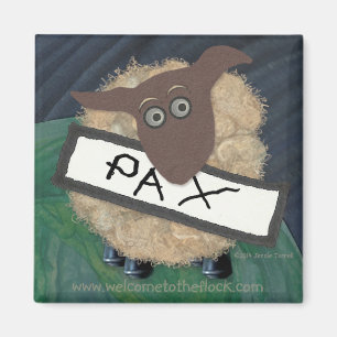 Välkomnande 2014 till magneten för flock "PAX" Magnet
