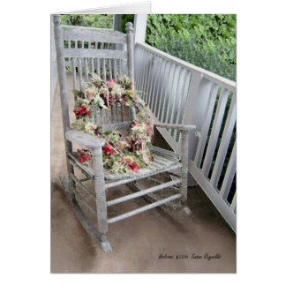 Välkomnande Hälsningskort