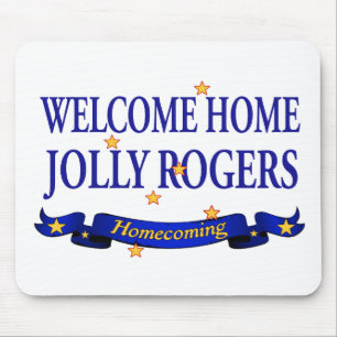 Välkomnande hem- Jolly Rogers Musmatta