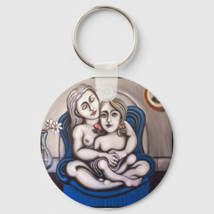 Välkomnande hem- Keychain Nyckelring