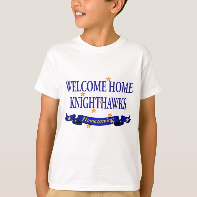 Välkomnande hem- Knighthawks Tee (Framsida)