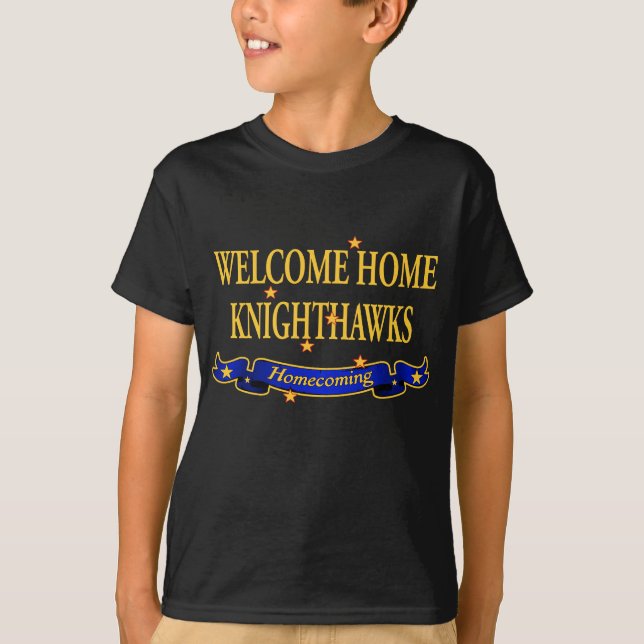 Välkomnande hem- Knighthawks Tee Shirt (Framsida)