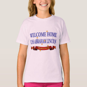 Välkomnande hem- USS Abraham Lincoln T Shirt