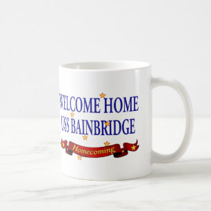 Välkomnande hem- USS Bainbridge Kaffemugg