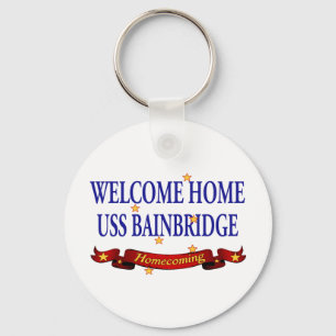 Välkomnande hem- USS Bainbridge Nyckelring