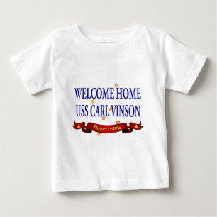 Välkomnande hem- USS Carl Vinson T-shirt