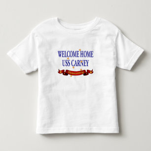 Välkomnande hem- USS Carney T Shirt