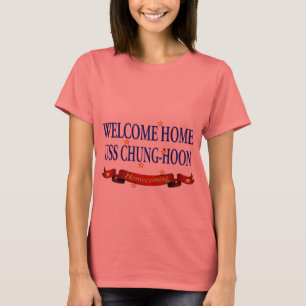 Välkomnande hem- USS Chung-Hoon Tee