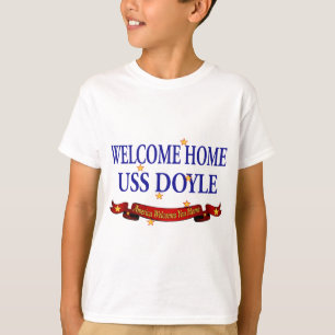 Välkomnande hem- USS Doyle Tee Shirt