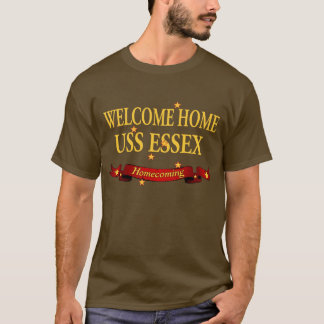Välkomnande hem- USS Essex Tee