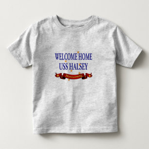 Välkomnande hem- USS Halsey T-shirt