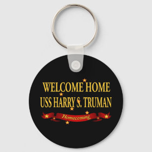 Välkomnande hem- USS Harry S. Truman Nyckelring