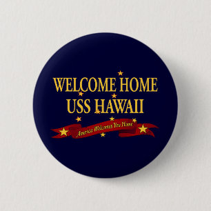 Välkomnande hem- USS Hawaii Knapp