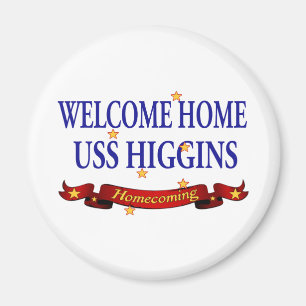 Välkomnande hem- USS Higgins Magnet