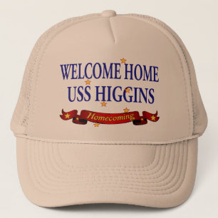 Välkomnande hem- USS Higgins Truckerkeps