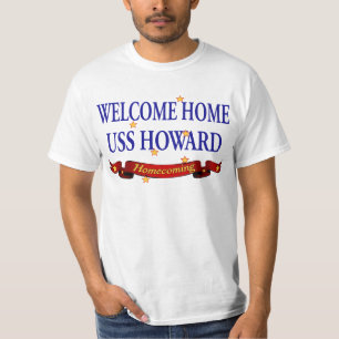 Välkomnande hem- USS Howard Tee Shirt