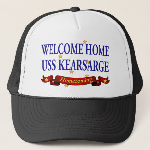 Välkomnande hem- USS Kearsarge Truckerkeps