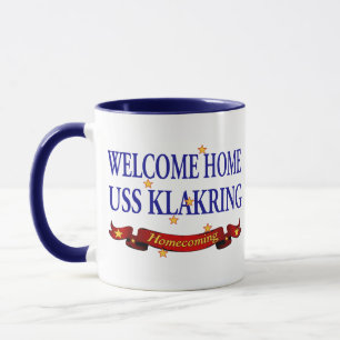 Välkomnande hem- USS Klakring Mugg