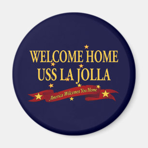 Välkomnande hem- USS La Jolla Magnet
