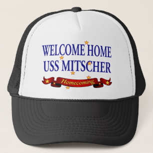 Välkomnande hem- USS Mitscher Keps