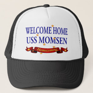 Välkomnande hem- USS Momsen Truckerkeps