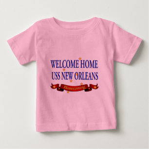Välkomnande hem- USS New Orleans T Shirt