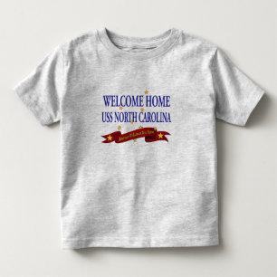 Välkomnande hem- USS North Carolina Tee